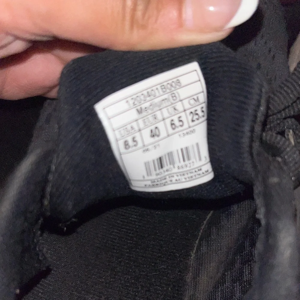 Brooks Anthem 4 Black Lace Up Mid Top Running Sneaker Women's Size 8.5 M - Picture 5 of 6